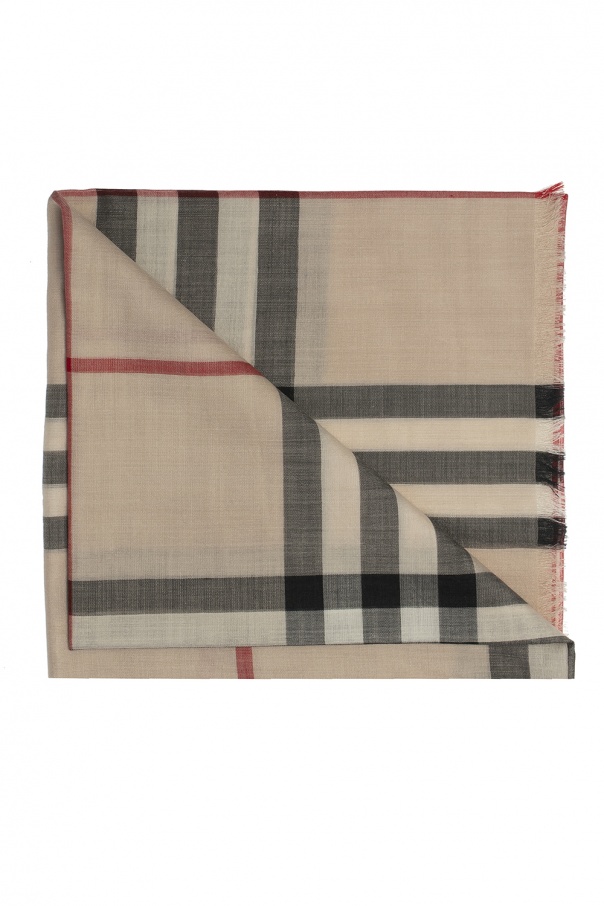 Burberry Checked scarf